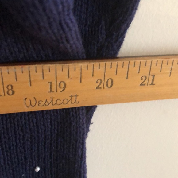 In Resource Cardigan Navy sweater size small - Picture 7 of 9